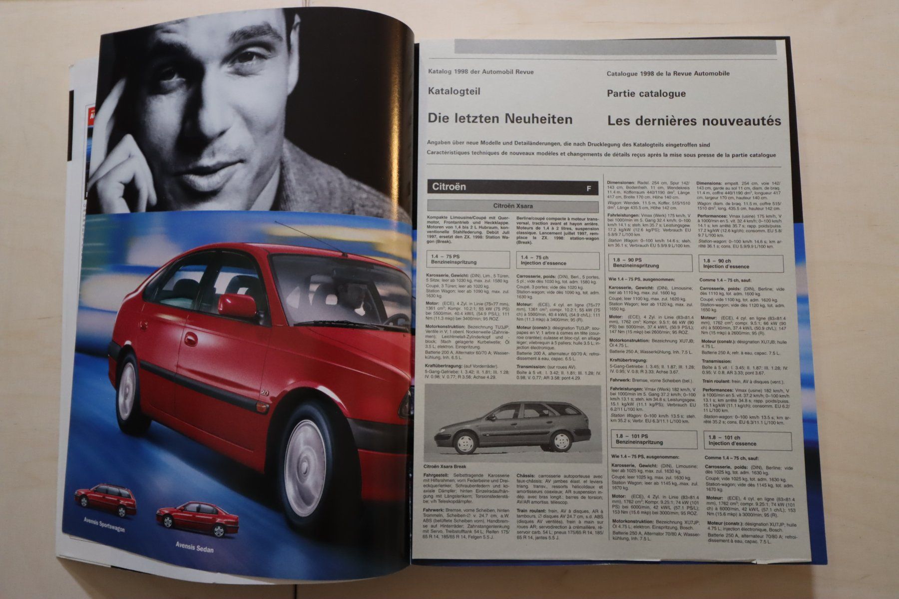 Livres: AR Automobile Revue Katalog 1998 – D'occasion à Emmetten par Super008 5