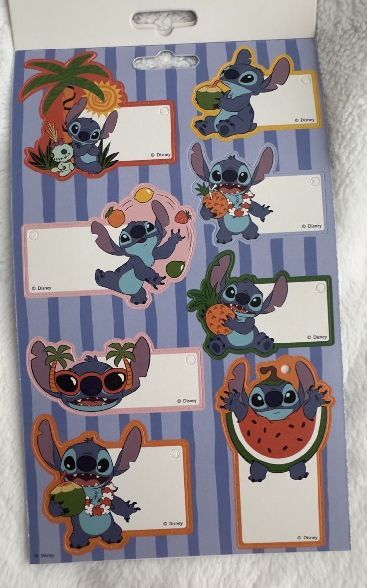 Aufkleber: Stitch Gift Decorate Set Stickers -  NEW! – Neu und originalverpackt aus Sins von sum_lv6d 7