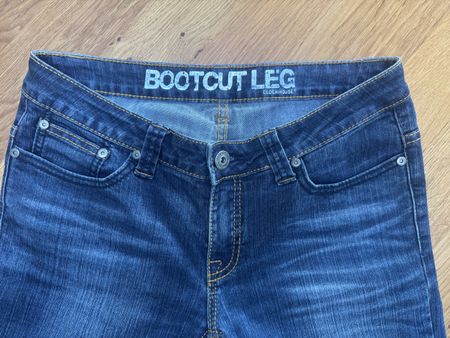 Clockhouse Bootcut Damen Jeans - blau - Grösse 38K
