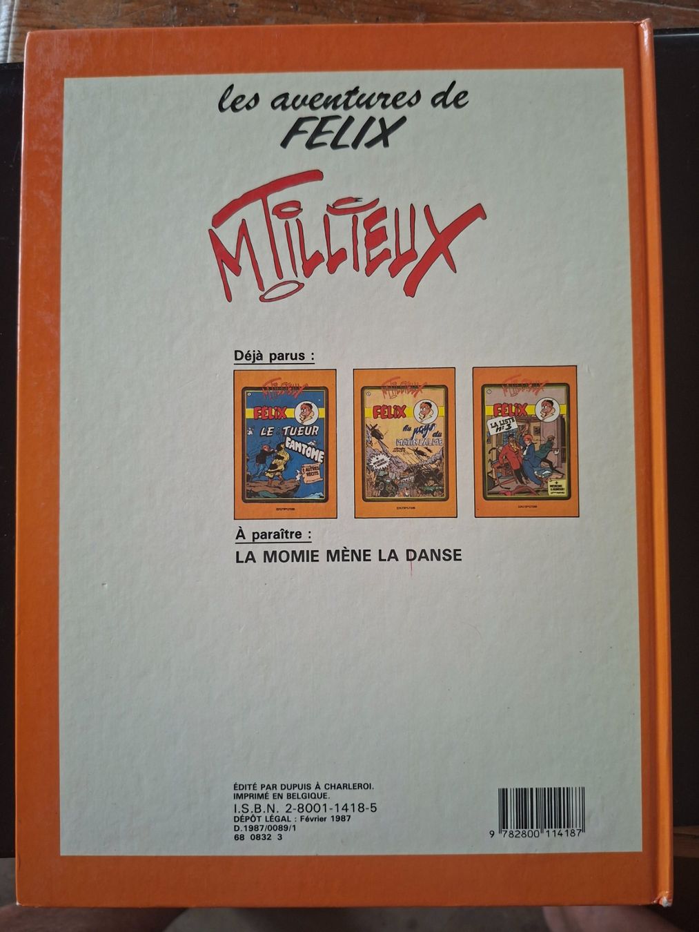 Fumetti: FELIX  N°7 EO  La liste n°3 – Usato da Neuchâtel venduto da skajams 6