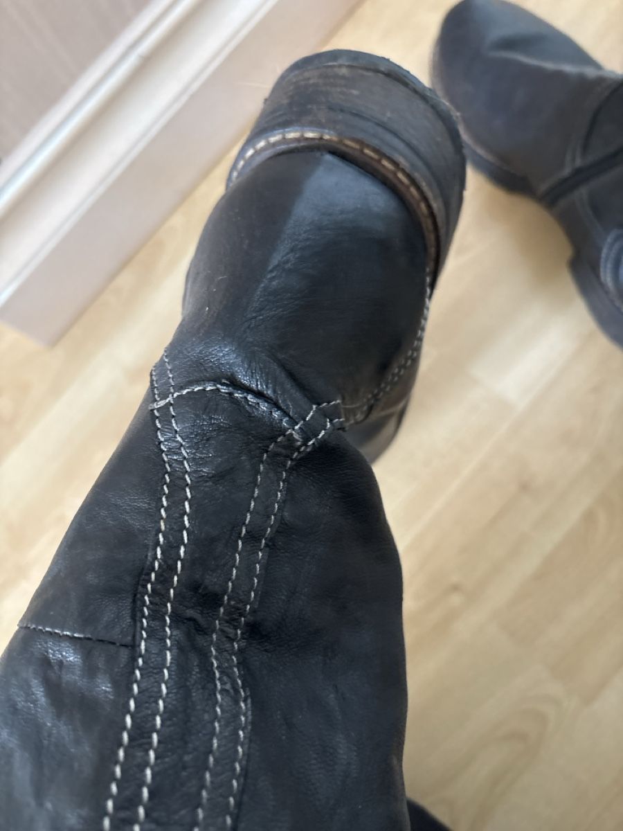 Damenschuhe: Winterstiefel, Leder Manas gr.39 – Gebraucht aus langenthal von rundholz7 2