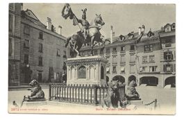 Bern - Erlach-Denkmal - Rudolf von Erlach - Schlacht Laupen