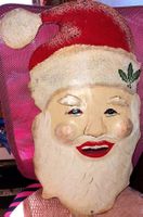 Nikolaus Kopf aus Metall Antik (Nr. 1)