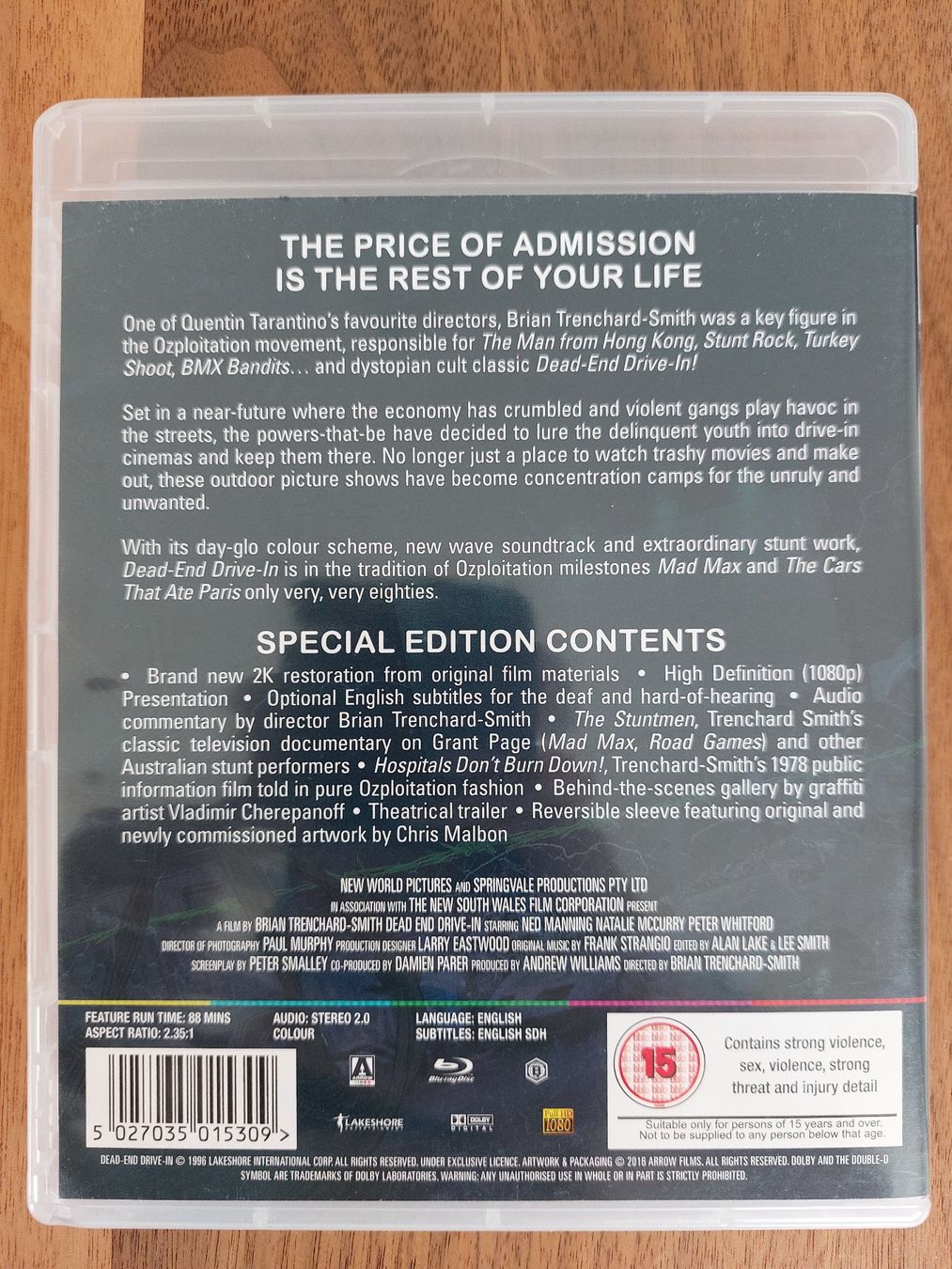 Tutti i DVDs: Blu Ray - Dead End Drive-In (1986) – Usato da Rheinfelden venduto da FilmAuktion 1
