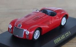 Ferrari 125 S Spider 1947 Scuderia rot 1:43 von Altaya / IXO
