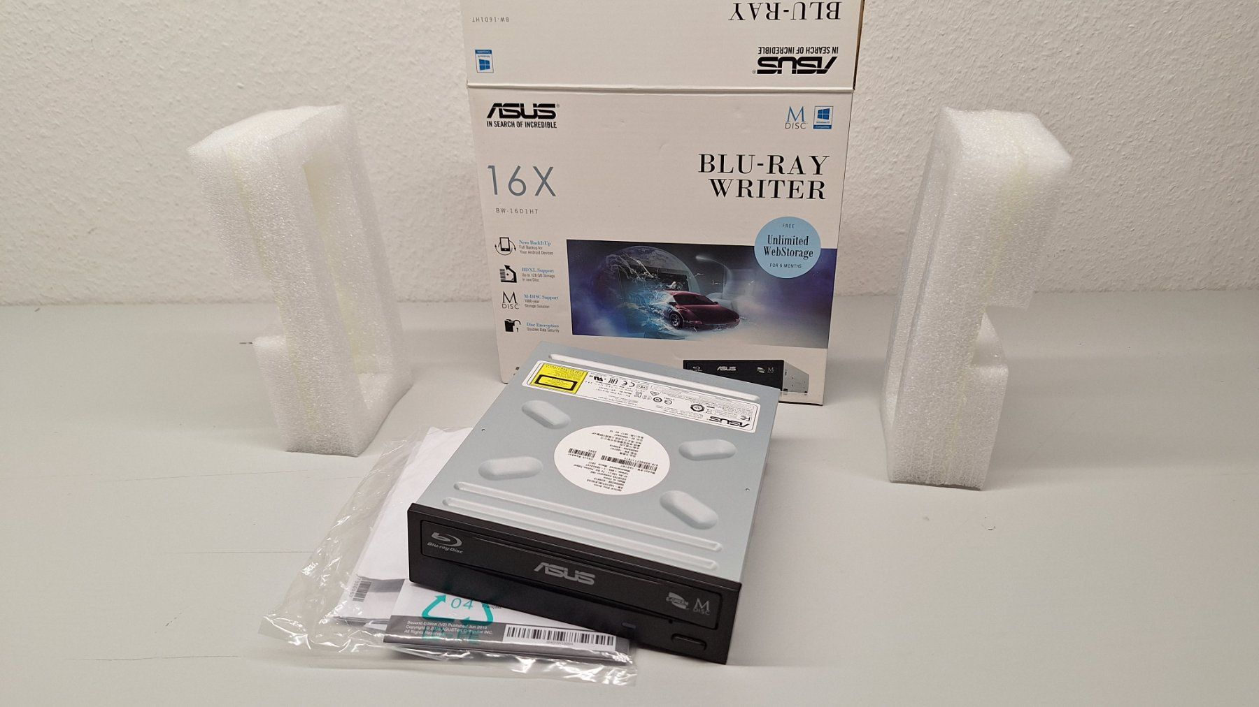 Asus Lecteur multimedia & Streamer: Asus Blu-Ray Writer BW-161HT – D'occasion à Barberêche par rafaman66 5