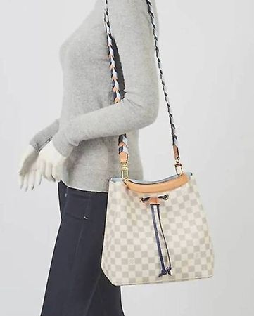 👜 ❤️ LOUIS VUITTON NEO NOE BREIDED AZUR BLAU 💋