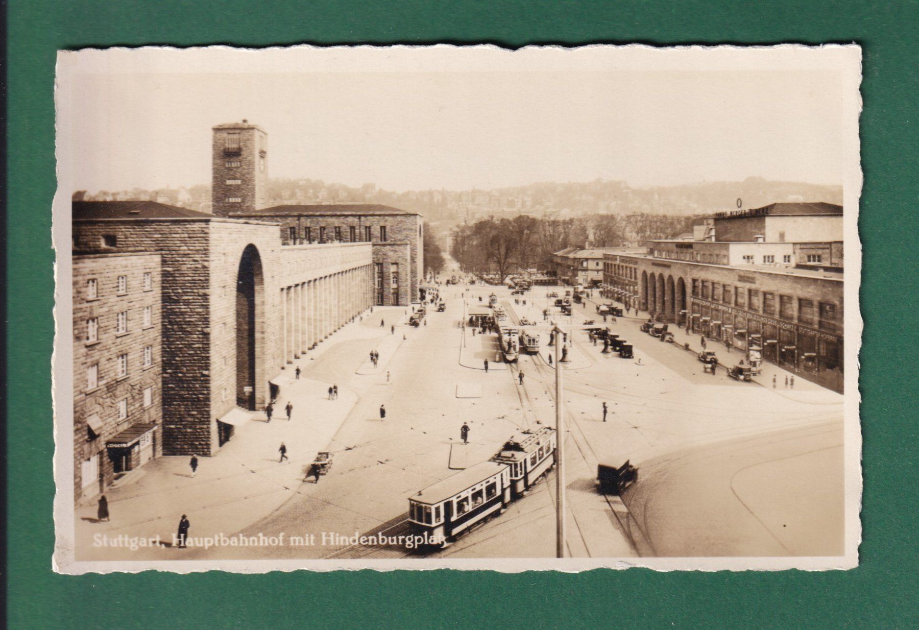 Ansichtskarten: STUTTGART - Hauptbahnhof - Tram – Gebraucht aus Pully von nicecards-shop