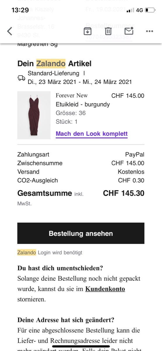 Kleider: Forever New Party Etuidress Grösse 36 – Neu (gemäss Beschreibung) aus Winterthur von lau_pr97 3