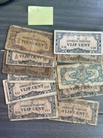 25 Noten 5 & 10 Cent Noten De Japansche Regeering