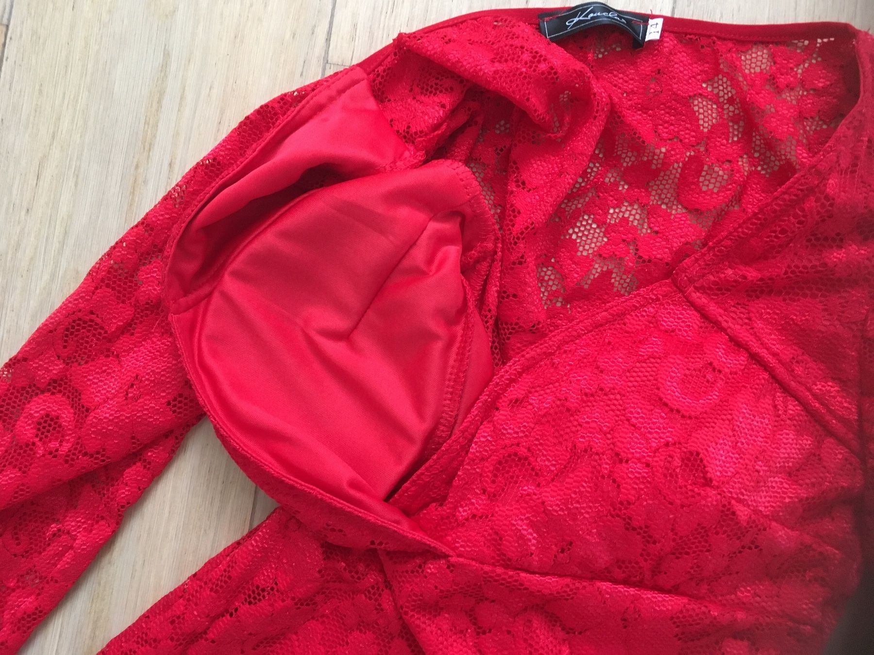 Vestiti: Partykleid rot Gr.38 Marke Koucla – Nuovo (secondo la descrizione) da Gächlingen venduto da Tara_devi 2