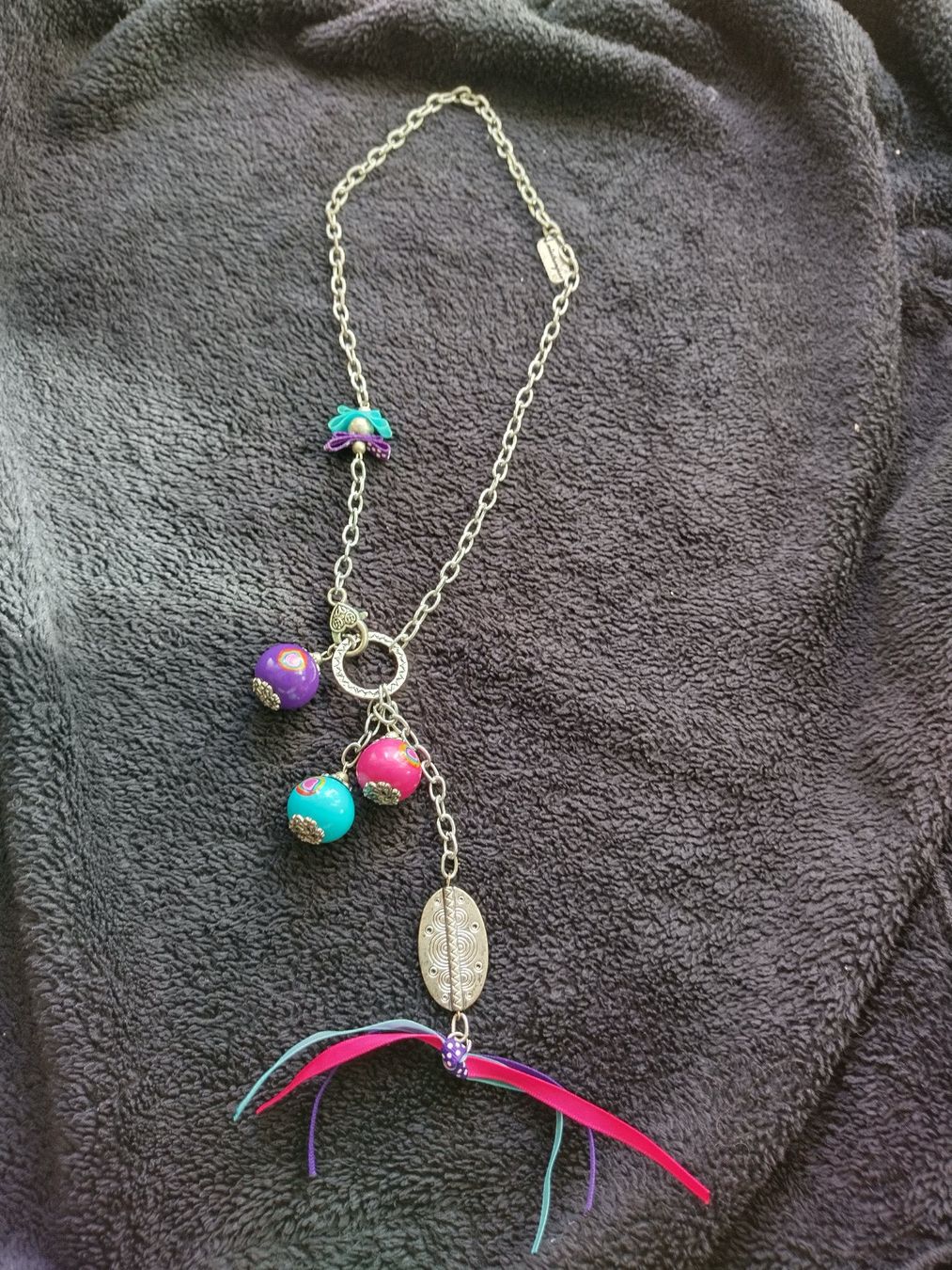 Catenine: Collier sautoir breloque Miss Tramgram – Usato da Mühleberg venduto da Eliboub 1