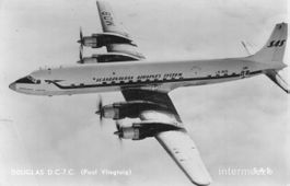 Flugzeug // Douglas DC-7 SAS Scandinavian Airlines System