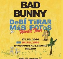 2x Tickets Bad Bunny Freitag 17. Juli Milano