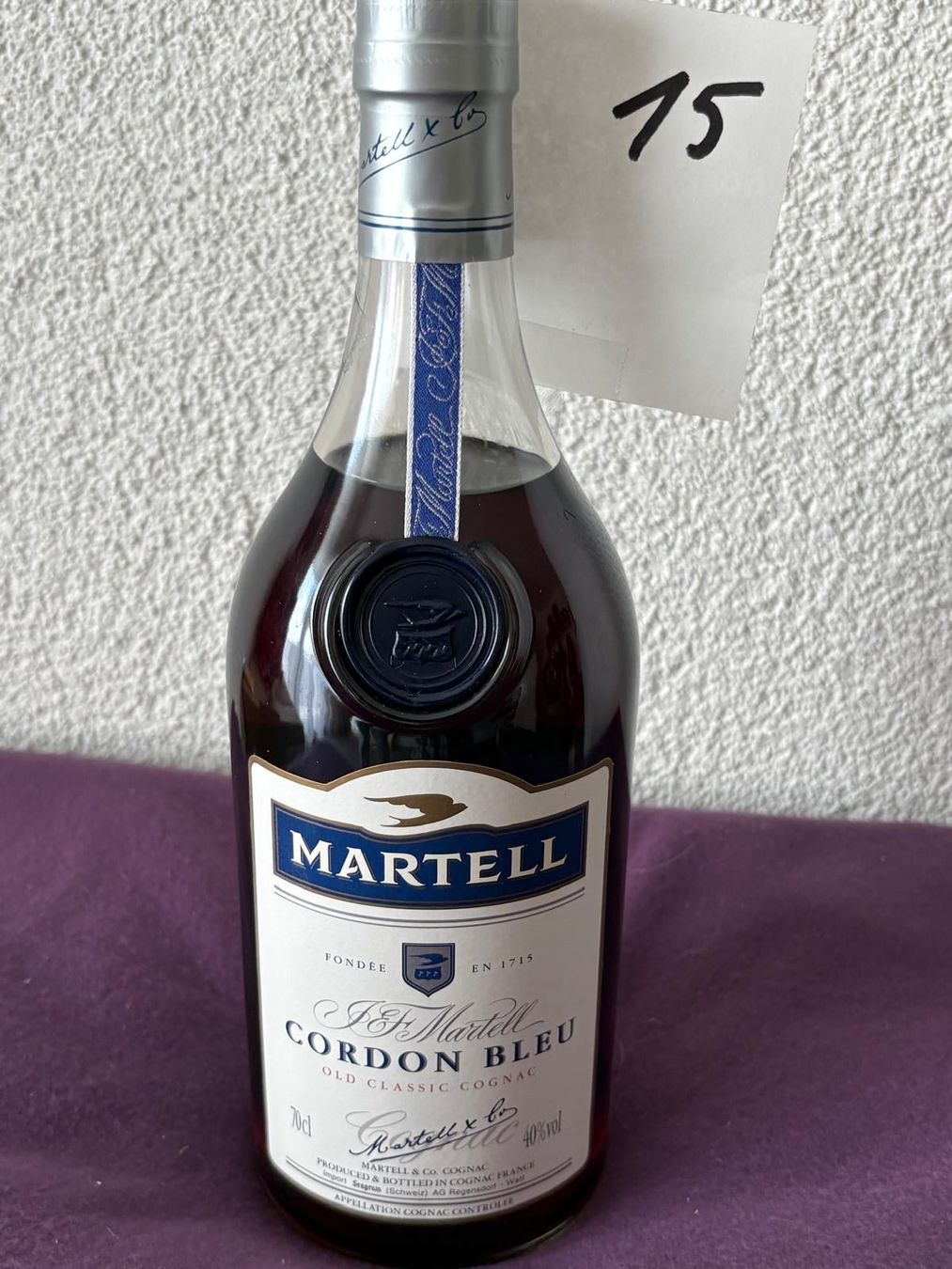 Bevande alcoliche: Martell Cordon Bleu Cognac 70cl – Nuovo e nell'imballaggio originale da Zürich venduto da ale_9crh