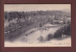 GENEVE - Jonction Rhône et Arve - 1905