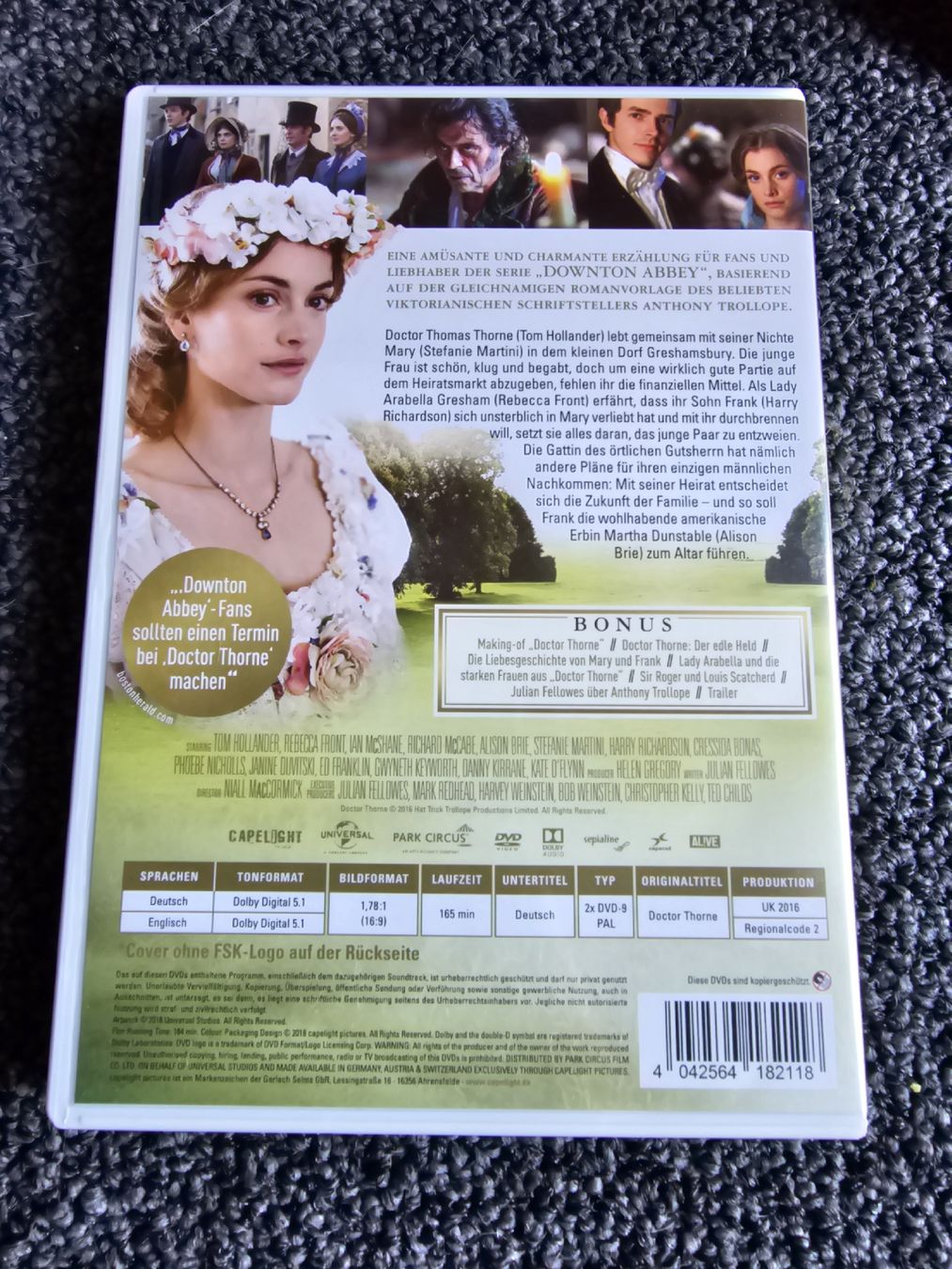 Tutti i DVDs: DVD: Doctor Thorne  – Usato da Ruswil venduto da jan_bxl5 1