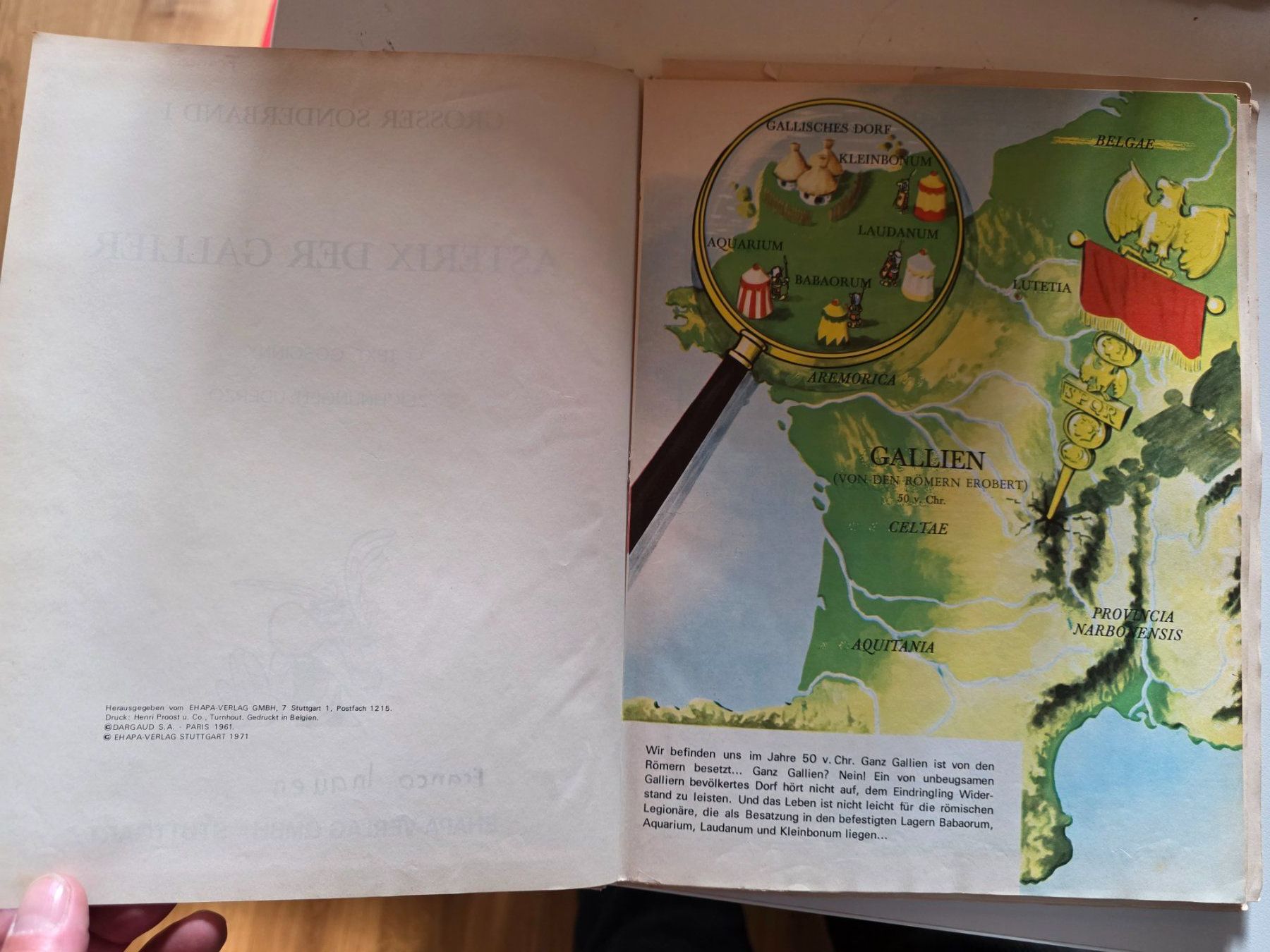 Fumetti: Comic Klassiker Asterix der Gallier - Sonderband 1971 – Difettoso da Walterswil BE venduto da Lonitti 5