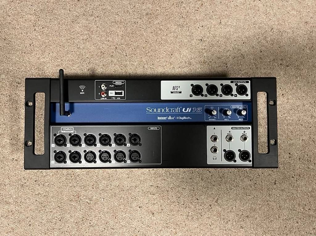 Console di mixaggio: Soundcraft UI16 Digital Rack Mixer – Usato da Vullierens venduto da dro_bs22