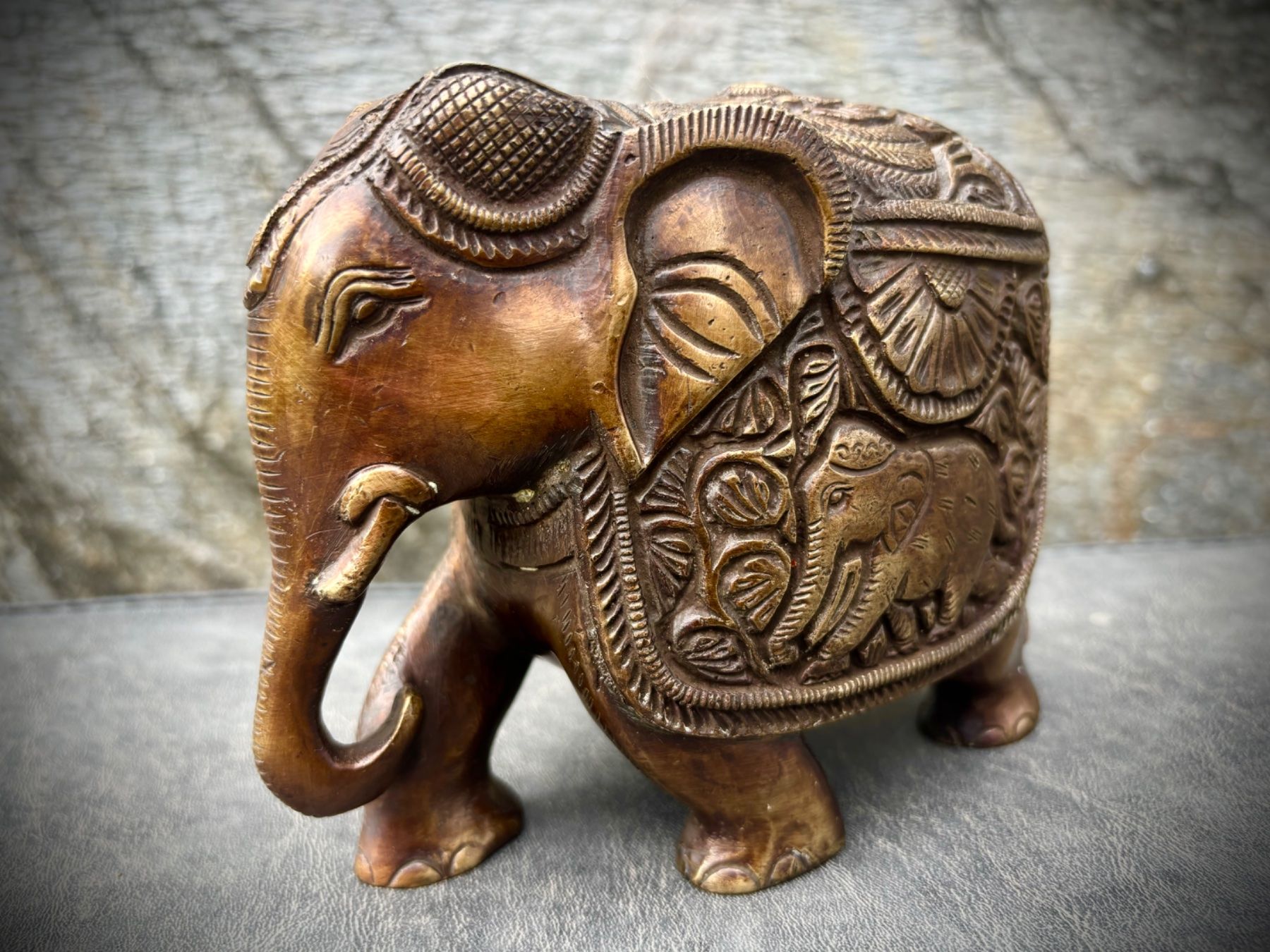 Sculture & Statue: Elefant Statue aus Metall – Nuovo (secondo la descrizione) da Arbon venduto da Helmuth 1