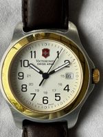 Victorinox Swiss Army Uhr Herren dunkelbraunes Lederarmband