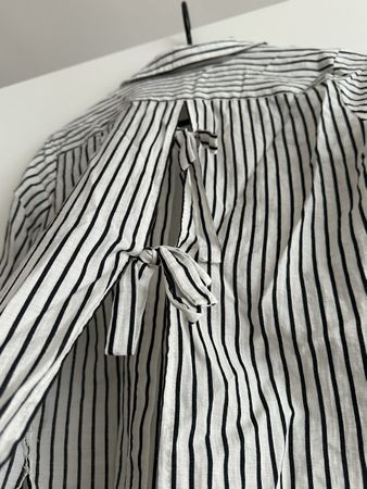 River Island Bluse, Gr. 32, Sommerbluse gestreift, Top