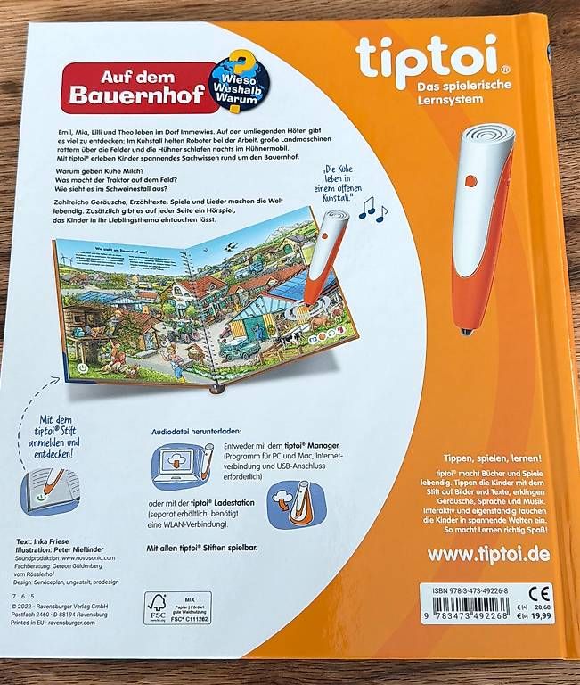 Livres: Tiptoi Buch Auf dem Bauernhof – D'occasion à Bern par Gorrmen 1