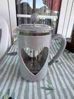 Tee-Kaffeebereiter French Press Herz-Design Glas Ceram