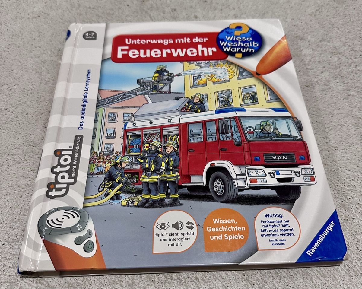 Livres: Tiptoi Unterwegs mit der Feuerwehr Buch – D'occasion à Blumenstein par Thunerin_1987