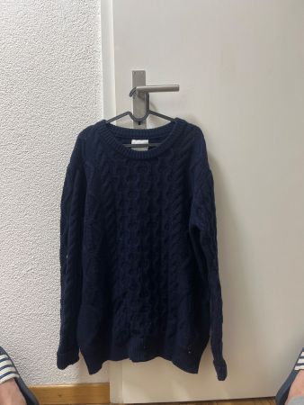 Les Deux Strickpullover, dunkelblau, Grösse L, Top Zustand!