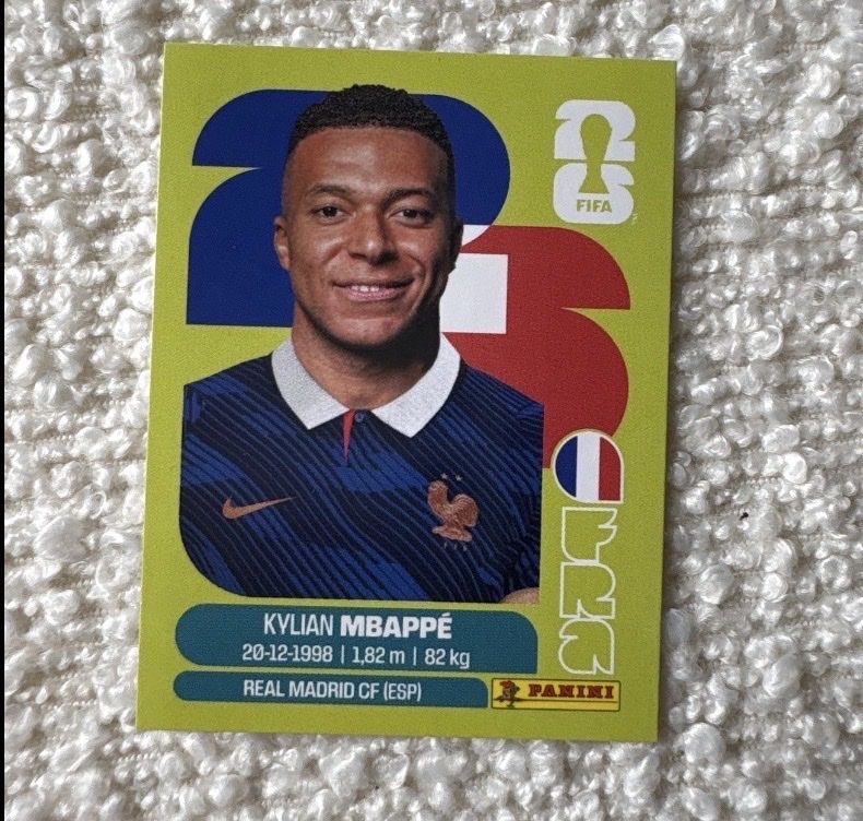 Panini Sammelbilder & Trading cards: Mbappe Panini WM 2026 – Neu und originalverpackt aus Oberbüren von dav_hyc9