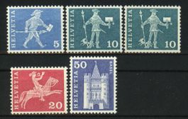 1963–68, Postgeschichtliche Motive/Baudenkmäler Rollenmarken