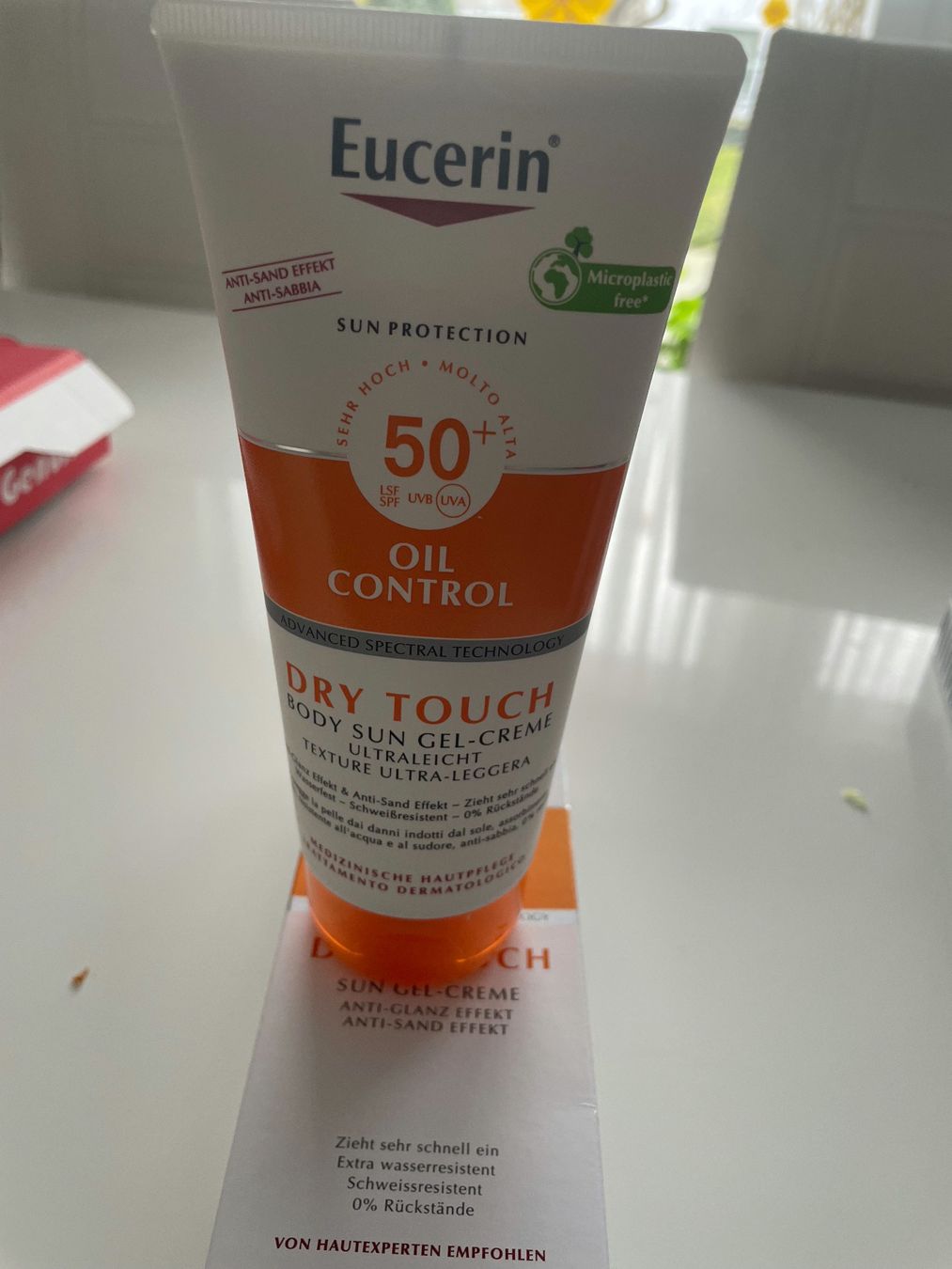 Sonnenschutz: EUCERIN Körper Oil Control Gel-Creme 200ml – Neu und originalverpackt aus Langenthal von sonne_00 2