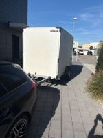 Kofferanhänger Humbaur HK 1015 weiss in sehr gutem Zustand