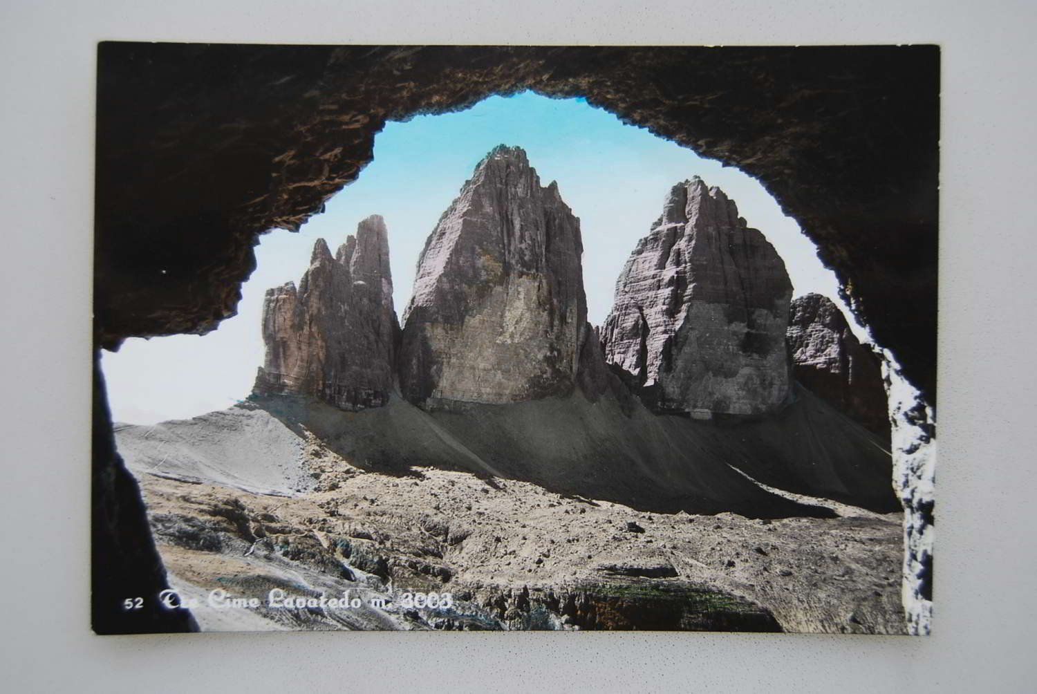 Cartoline postali: AK Tre Cime Lavatedo – Usato da Rüfenacht BE venduto da Toro06