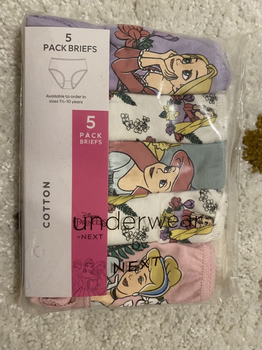 Disney Unterwäsche: Mädchenunterwäsche 7-8y, neu! – Neu und originalverpackt aus Summaprada von hirschuh506