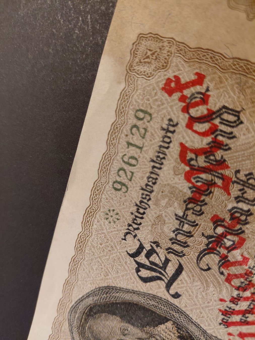 Banconote: Deutschland 1 Milliarde Mark Überdruck – Usato da Bern venduto da scottie3014 2