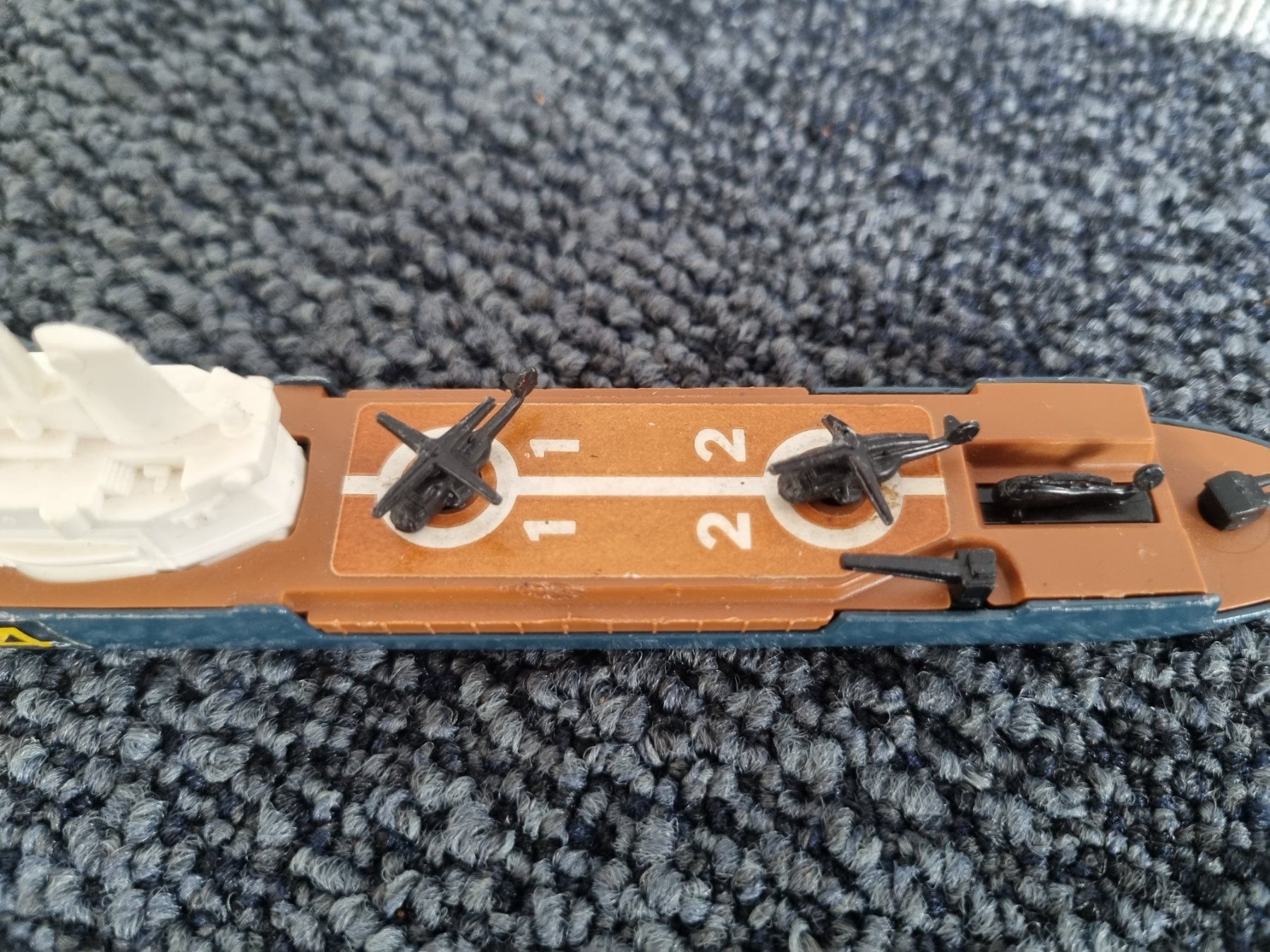 Matchbox Spielzeuge: Matchbox "Sea Kings K307" 114 Helicopter Carrier 1976 – Gebraucht aus Lenzburg von freedomky 2