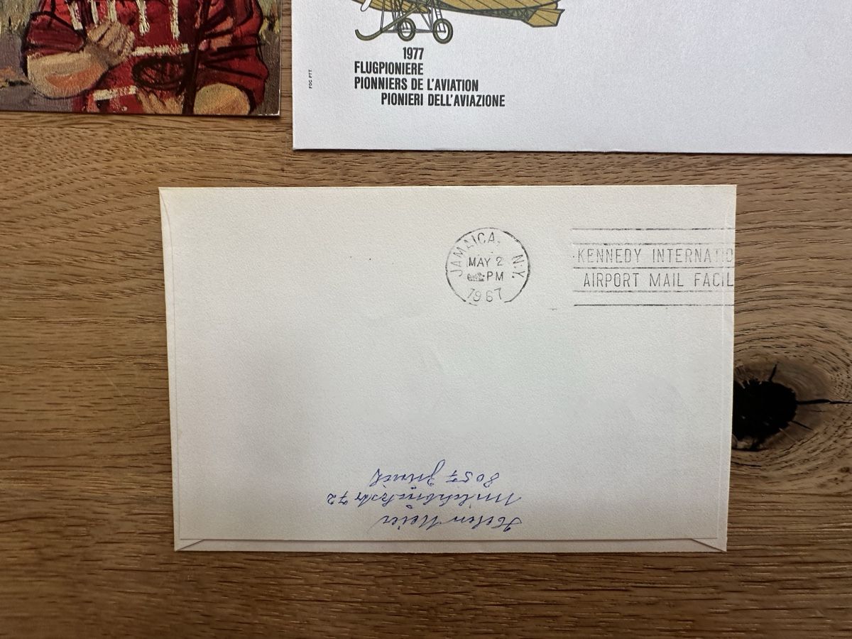 Alle Briefmarken: Schweiz - 30x Flugpost schönes Lot – Gebraucht aus Schmitten / FR von Samsara169 8