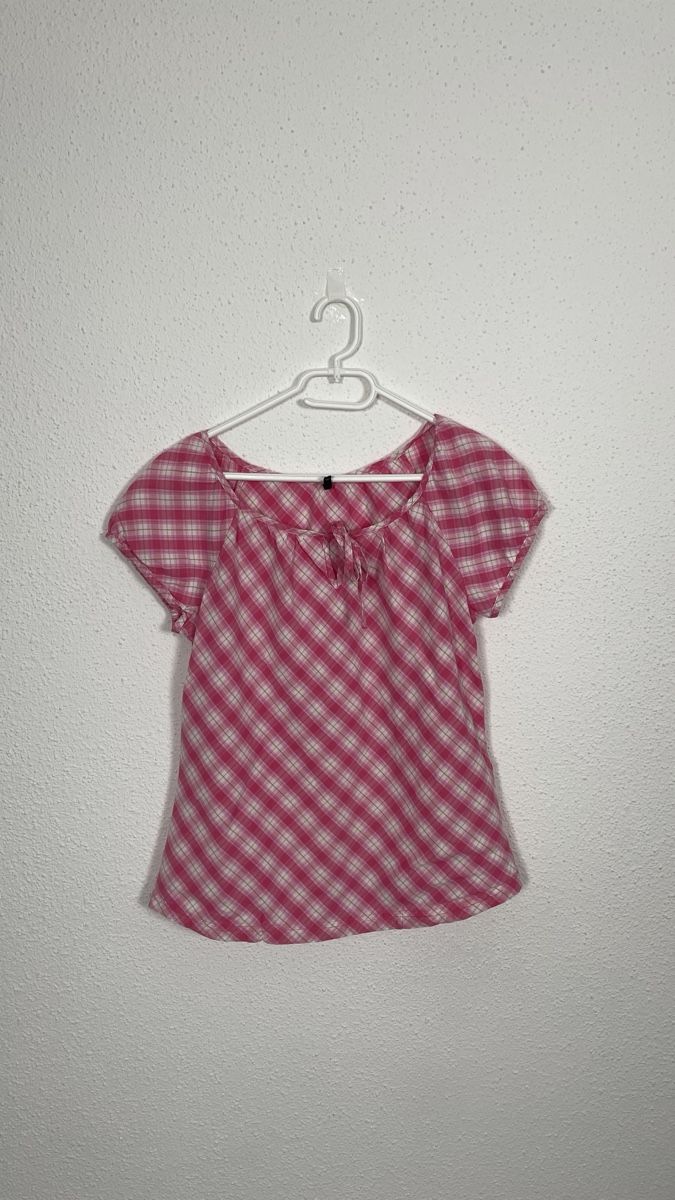 Camicette: pink checkered top from soyaconcept – Usato da Knonau venduto da Grapesvintage 5