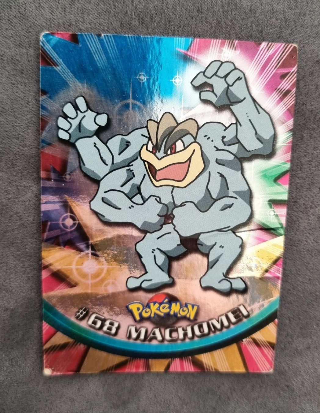 Pokémon Sammelbilder & Trading cards: Pokémon Topps Holo blau #68 Machomei – Gebraucht aus Roggwil BE von S_Cards 5