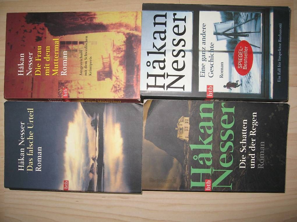 Libri: 4 weitere Thriller Hakan Nesser – Usato da Zürich venduto da Biker612