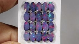Australische Opal Dubletten 4.40Cts.