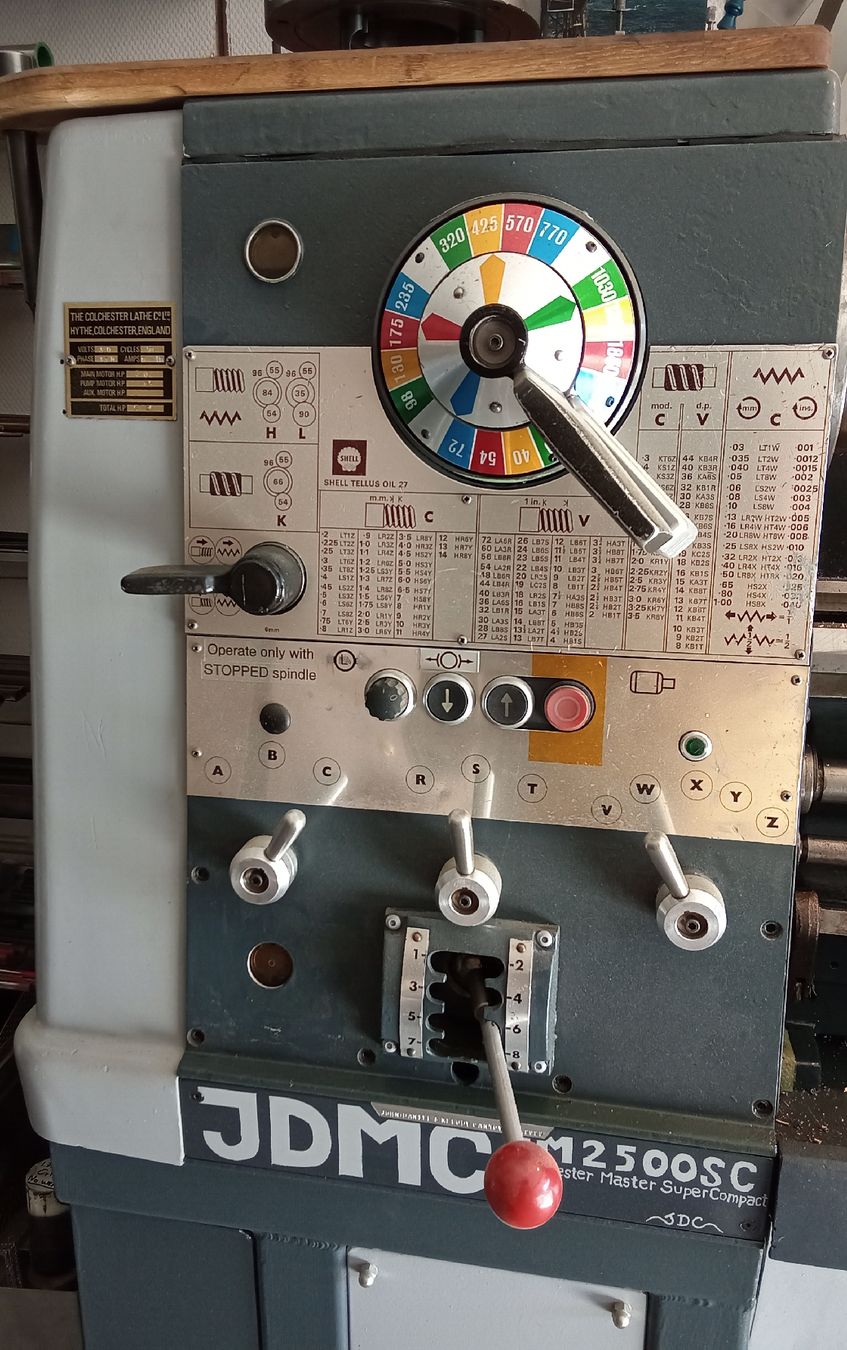Tutte le macchine: Colchester Master 2500 – Usato da Chavornay venduto da JDCantova 2