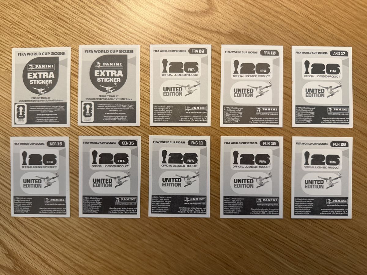Panini Carte collezionabili: PANINI Mbappé, Ronaldo, Messi, Bellingham Silber, Son Bronze – Nuovo (secondo la descrizione) da Hinwil venduto da oza_6cc7 1