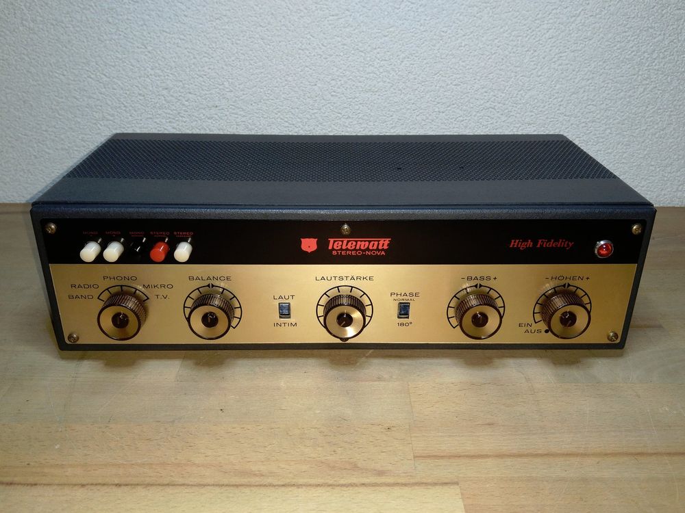 Klein & Hummel ES 20+ET20 Stereo Amplifier + AM/FM Tuner Set