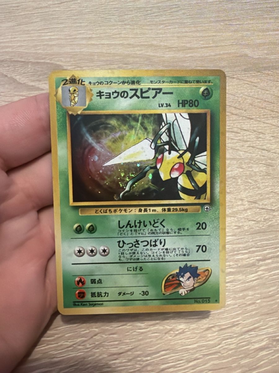 Pokémon Carte collezionabili: Pokemon Bibor No.015 in Jp – Usato da Bauma venduto da mels97