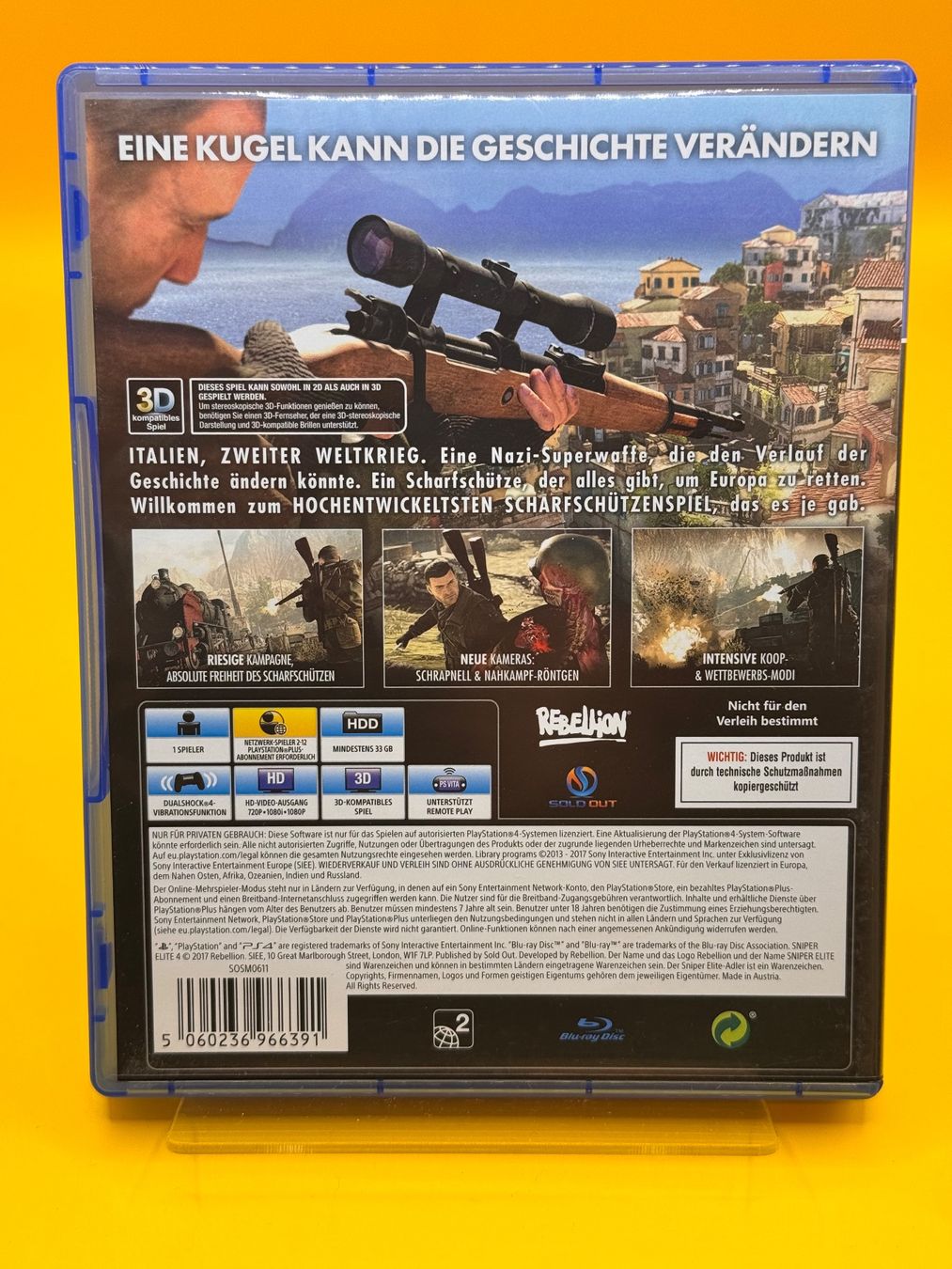 Sony Giochi: Sniper Elite 4 - PS4 - Shooter Game – Usato da Oberwil b. Zug venduto da silver2024 1