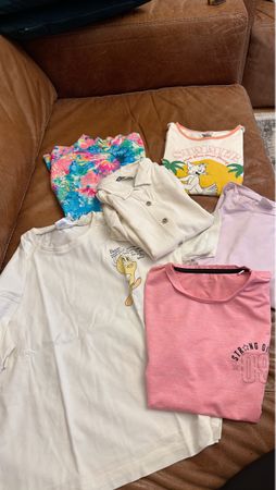 Sommer T-Shirt Set 6Stk. Grösse 146-152