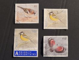 Timbres CH 2007 - (6. IX.) Lot de 4 timbres N° 1236/7/8
